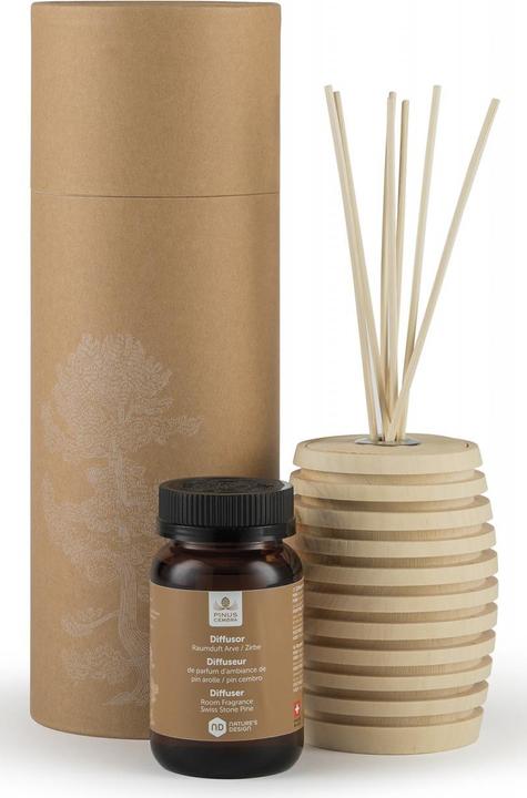 Produktbild Nature's Design Pinus Cembra DIFFUSOR inklusive Duftmischung und Stäben (150 ml)