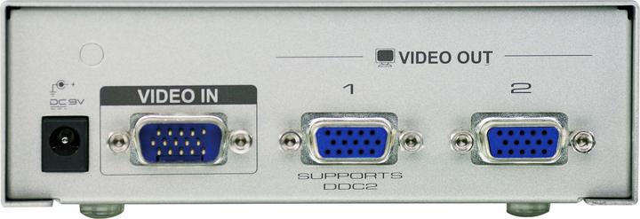 Immagine prodotto Aten VS92A, Splitter VGA a 2 porte con amplificatore di segnale fino a 30 m
