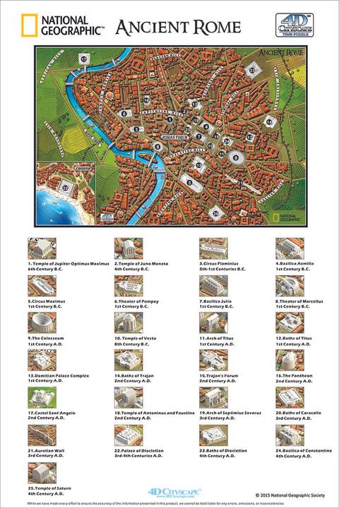 Produktbild 4D City Ancient Rome (600 Teile)