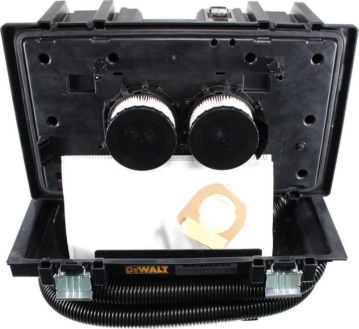 Actual product image DeWalt DCV 586 MX1 Aspirateur eau et poussière sans fil 54V 11L sans balais + 1x battery FlexVolt (Wet dry vacuum cleaner)