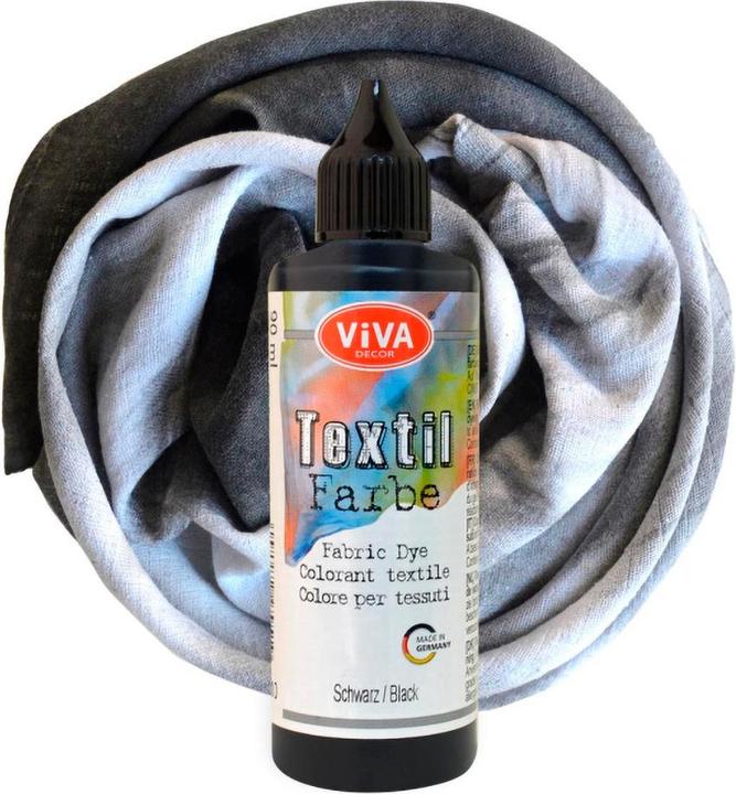 Viva Decor Textilfarbe, 90 ml (Schwarz, 90 ml)