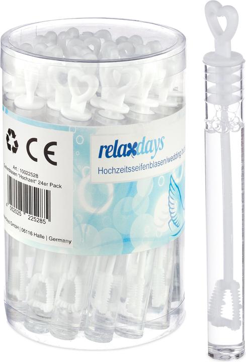Produktbild Relaxdays Seifenblasen Hochzeit
