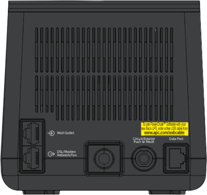 Actual product image APC BE650G2-GR (650 VA, 400 W, Standby UPS)