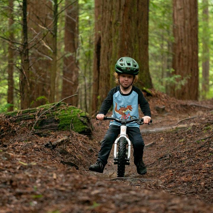 Immagine prodotto Kids Ride Shotgun Maglia MTB Dino antivento per bambini (110, 116)