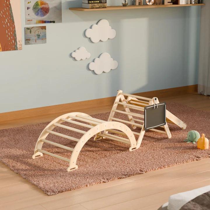 Immagine prodotto Juskys Kletterdreieck Movario Indoor-Klettergerüst