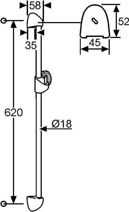 Actual product image Kludi Standard