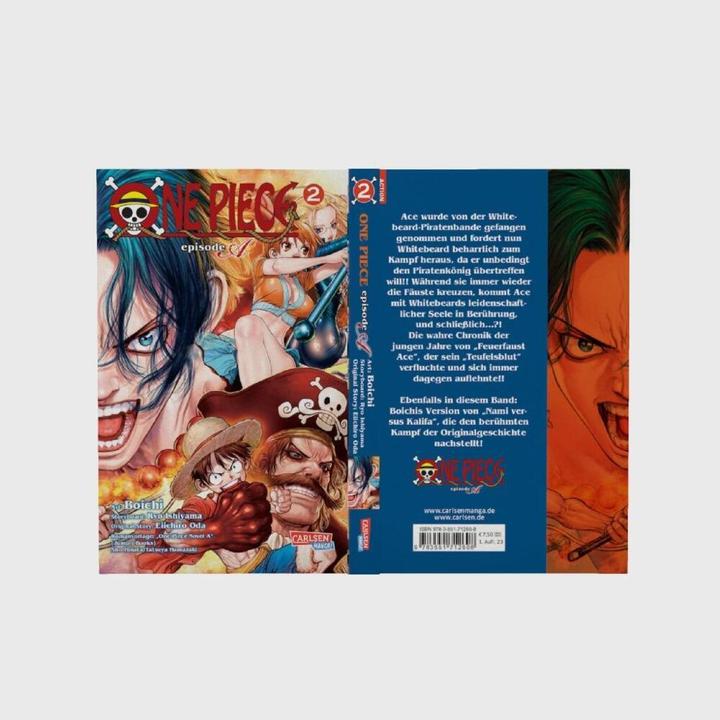 Actual product image One Piece Episode A 2 (German, Sho Hinata, Boichi, Ryo Ishiyama, Eiichiro Oda, Tatsuya Hamazaki, 2023)