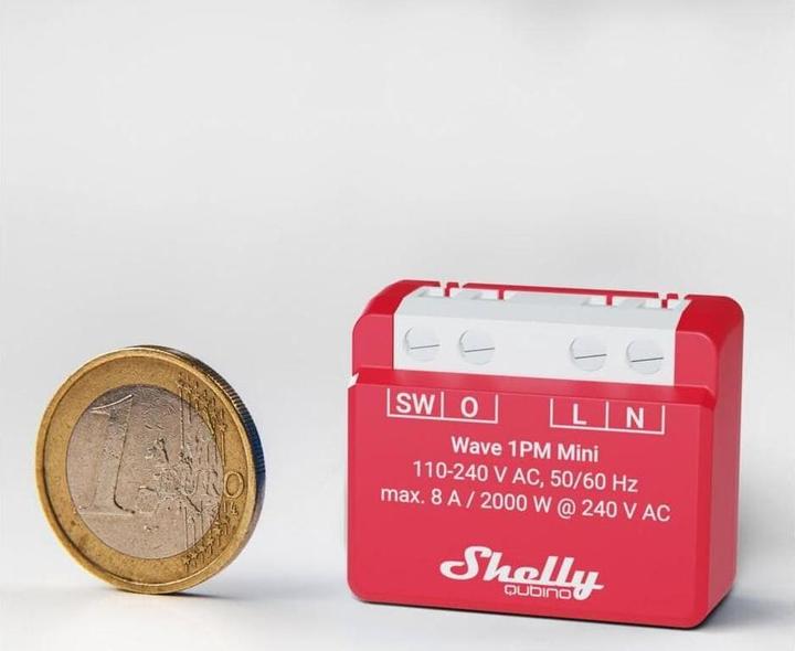 Produktbild Shelly Qubino Wave 1PM Mini (Schaltaktor)