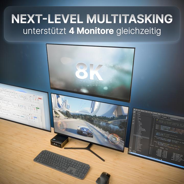 Actual product image Concept International FUTURE NUC PRO 13.GEN (Intel Core i5-13420H)