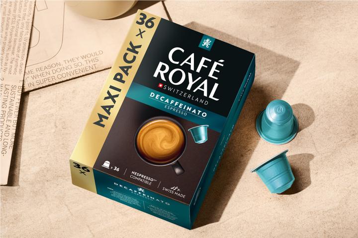 Immagine prodotto Café Royal Espresso Decaffeinato (36 x Porta.)