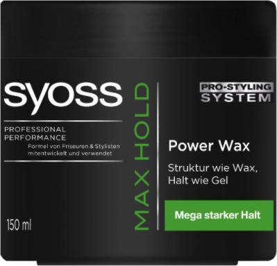 Actual product image Syoss Wax Max Hold (Hair wax, 150 ml)