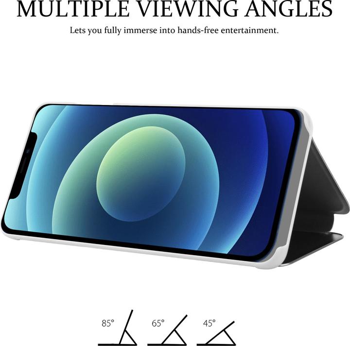 Image du produit Cadorabo Book Smart View Couverture miroir (Apple iPhone 12, Realme 12 Pro+)