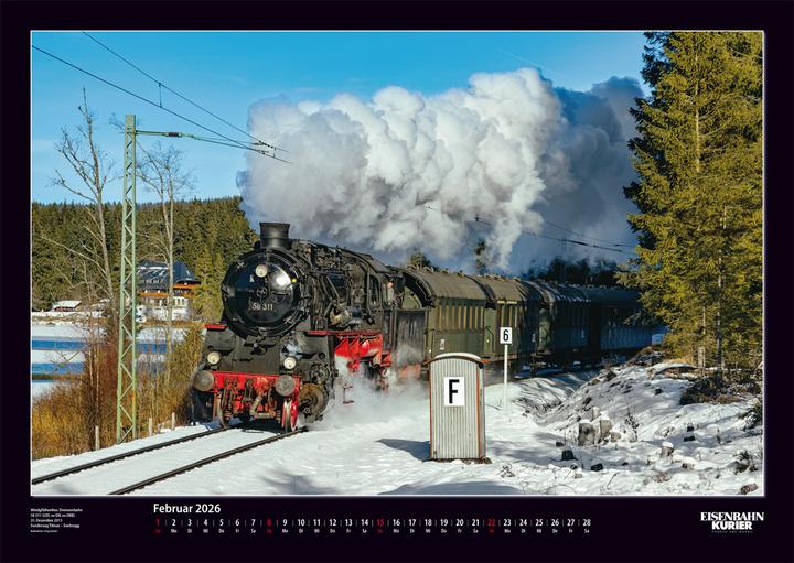 Produktbild MagiederEisenbahn2026 (60 x 42 cm, Harter Einband, Deutsch)