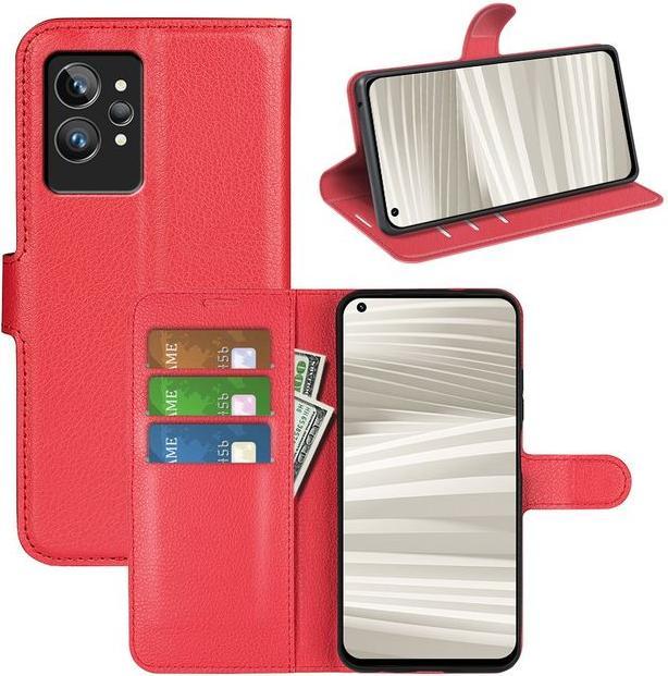 Immagine prodotto MU Classic Serie di copertine per libri in pelle Litchi (Realme GT2 Pro)