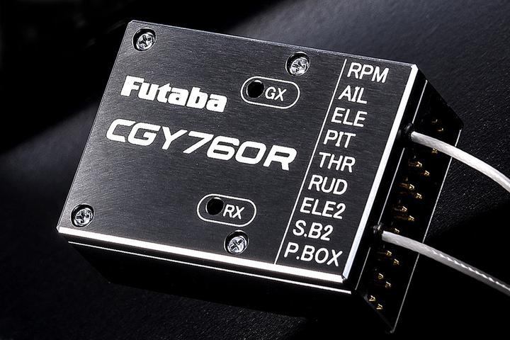 Actual product image Futaba CGY760R FBL 3-Axis Gyro/ Receiver