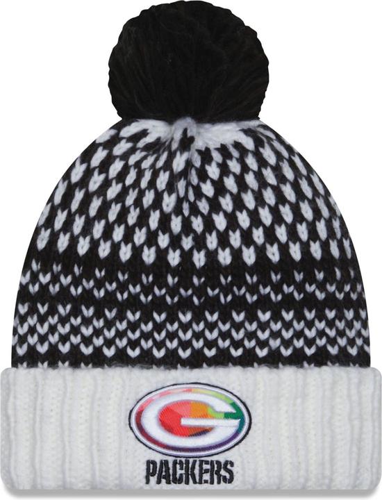 Actual product image New Era Ladies knitted hat - CRUCIAL CATCH Green Bay Packers
