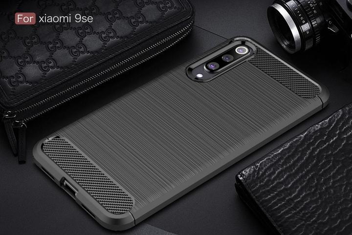 Image du produit Screenguard Xiaomi Mi 9 SE Housse Carbon Brushed Soft TPU (Mi 9 SE)