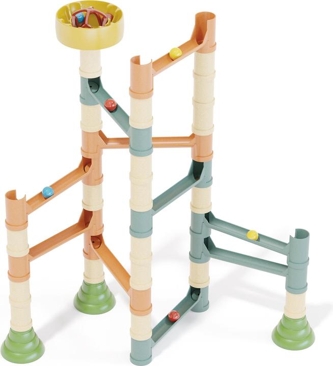 Actual product image Quercetti PlayBio Migoga Marble Run (49 pcs)