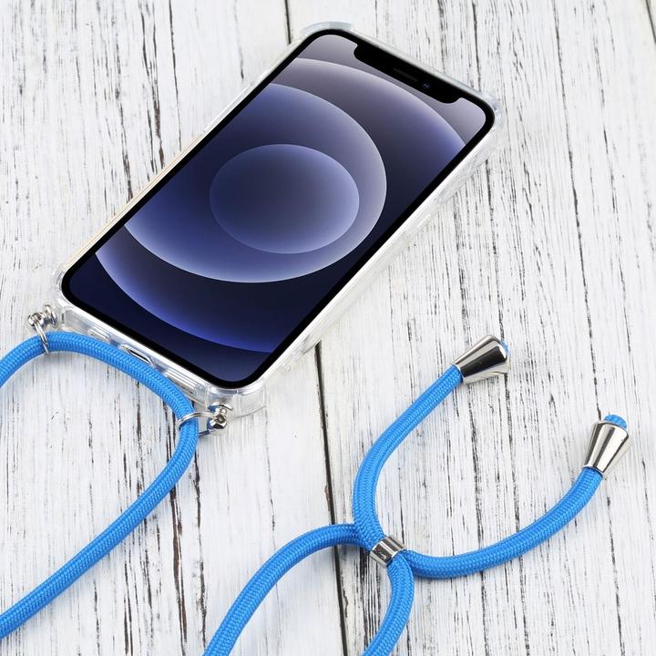 Produktbild König Design Hülle Handy Schutz für Apple iPhone 13 Case Cover Tasche Etuis Bumper Blau Neu