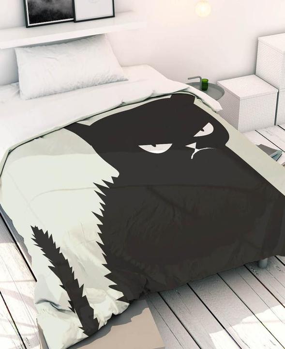 Produktbild Juniqe Kiss Me Cat - Katzen (Bettwäsche Set, 150 x 200 cm, 50 x 60 cm)