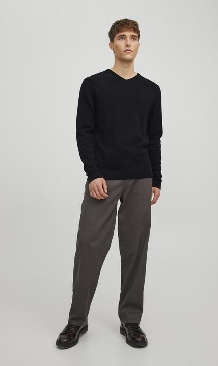 Immagine prodotto Jack & Jones Maglia a maglia con scollo a V (XS)