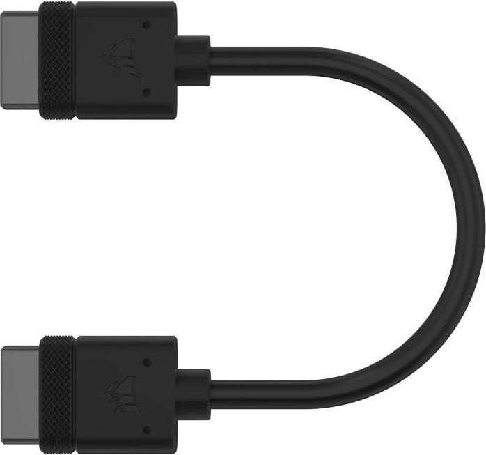 Immagine prodotto Corsair Cavo iCUE LINK, 2x 100 mm con connettori diritti, nero