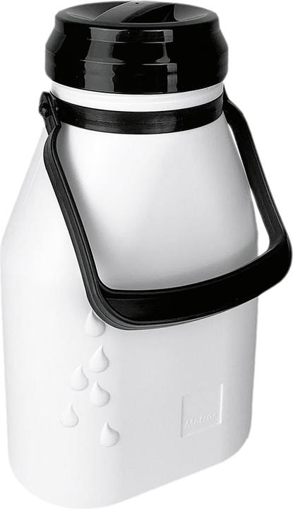 Metrox 2-Liter-Kunststoff-Milchkanne mit dichtem Schraubverschluss - Auslaufsichere und hochwertige (2 l)