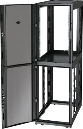 Actual product image APC NetShelter SX Colocation 0U Wide x Deep Enclosure with Sides (42 RU, 19 inch rack)