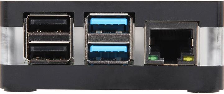 Image du produit Joy-it Étui en acrylique avec ventilateur pour Raspberry Pi 4