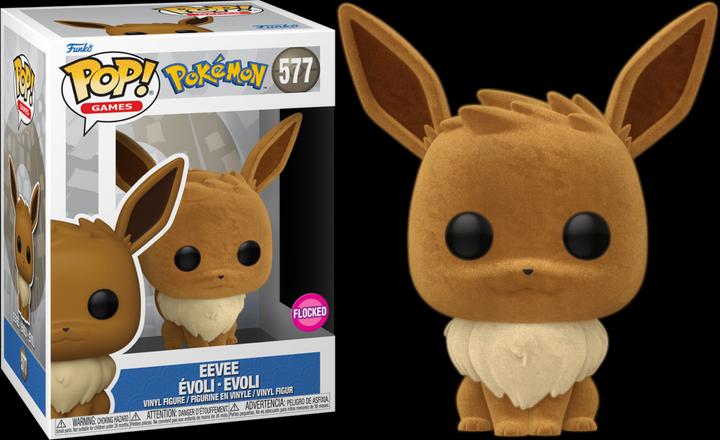 Actual product image Funko POP! Pokémon Évoli Exclusive Floquée