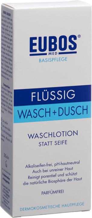 Produktbild Eubos Seife flüssig unparf blau (Flüssigseife, 200 ml)