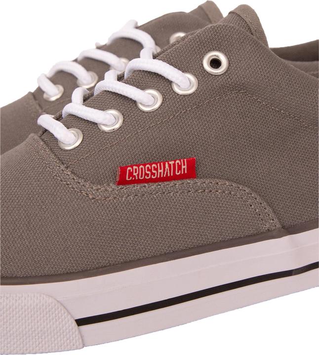 Actual product image Crosshatch Mens Skywalk Canvas Trainers (45.5)
