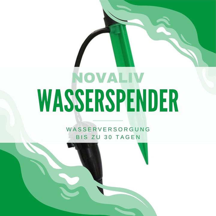 Produktbild Novatool Automatisches Bewässerungssystem für Topfpflanzen - BEWÄSSERUNG BIS 30 Tage - Tropfbewässer (Tropfbewässerung Set)