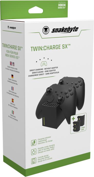 Image du produit Snakebyte Twin Charge SX (Xbox Series X, Xbox One X, Xbox One S, Xbox Series S)
