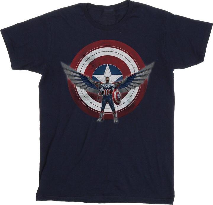 Falcon And The Winter Soldier Captain America Shield Pose TShirt
