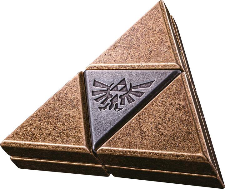 Actual product image Hanayama Toys The Legend of Zelda Puzzle : Triforce (4 pieces)