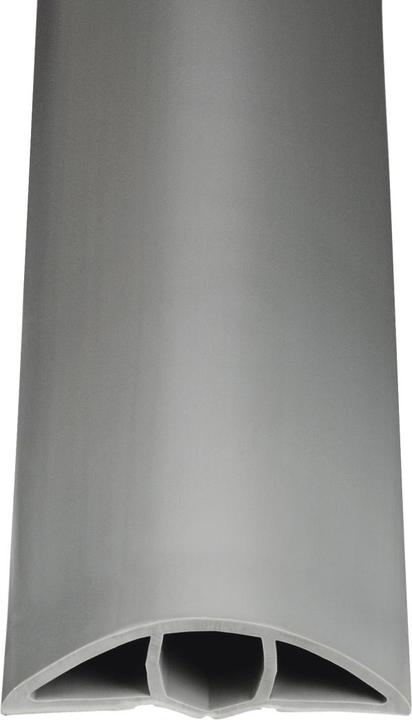 Actual product image Hama Flexible cable duct, self-adhesive, semi-circular, 180 x 6 x 1 cm, PVC, grey (Duct, 180 cm)