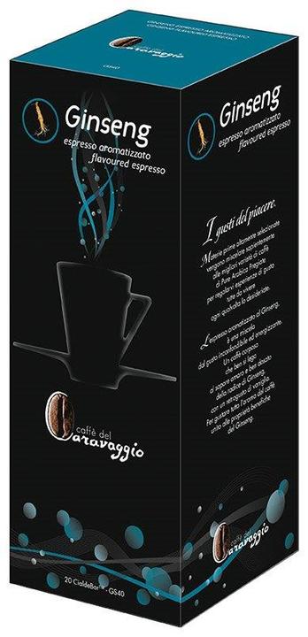 Image du produit Caffè del Caravaggio Dosettes de café au ginseng (20 dosettes) (20 x Port.)