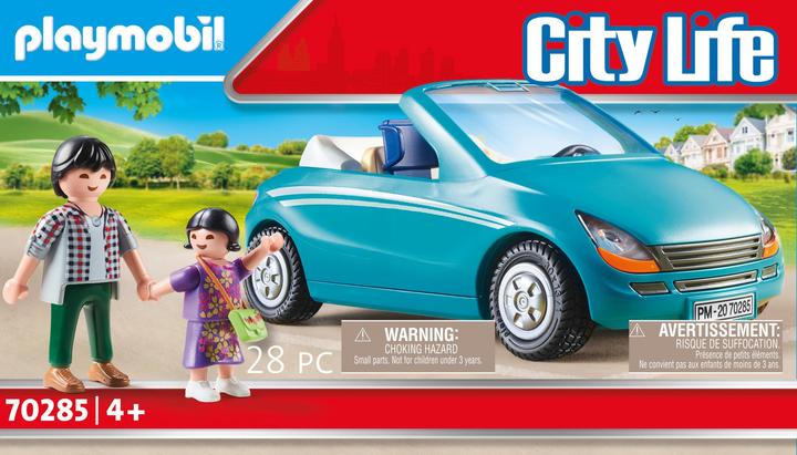 Produktbild Playmobil Papa und Kind mit Cabrio (70285, Playmobil City Life)