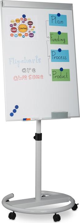 Relaxdays Flipchart (70 x 62 x 185 cm)