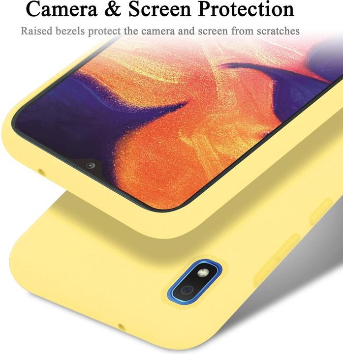 Immagine prodotto Cadorabo Copertura della cassa del silicone liquido TPU (Samsung Galaxy A10, HTC One M10)