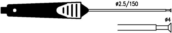 Actual product image Testo Surface probe 0602 0693 -6