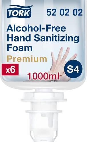 Produktbild Tork 520202 Desinfektionsschaum 1.000ml 6St.