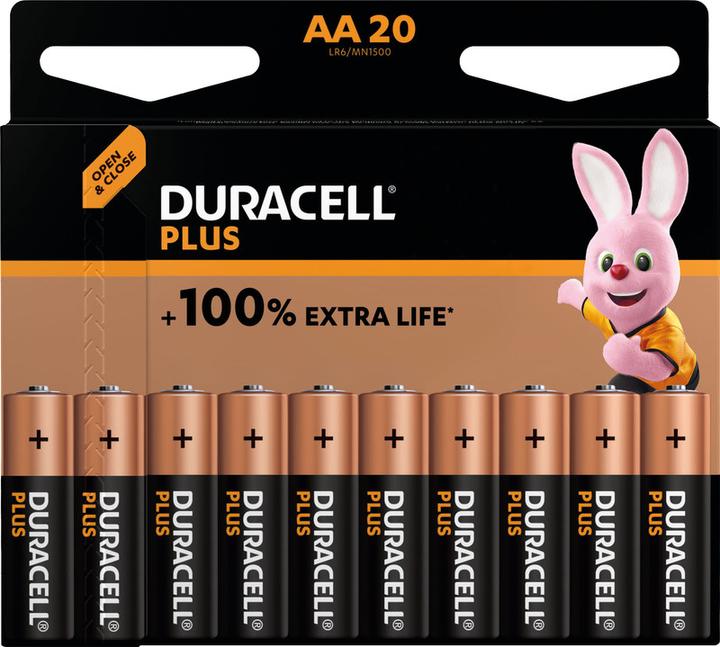 Produktbild Duracell Plus (40 Stk., AA)