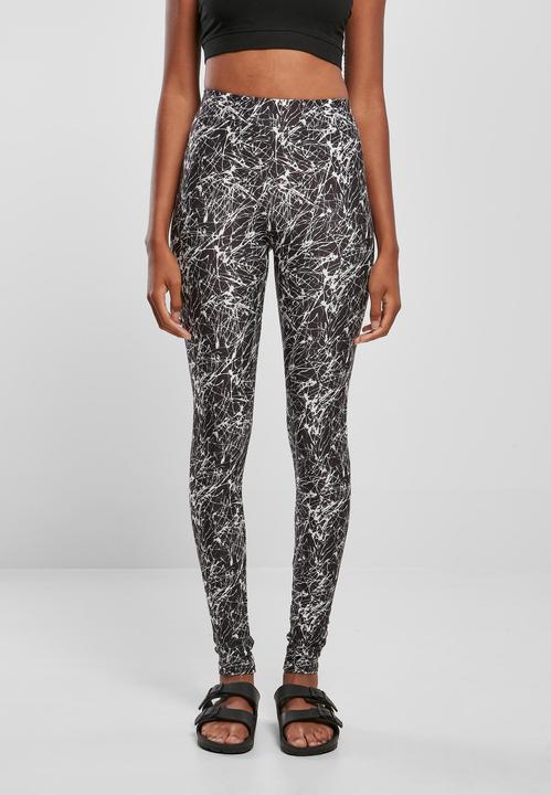 Actual product image Urban Classics Ladies Soft AOP Leggings (4XL)