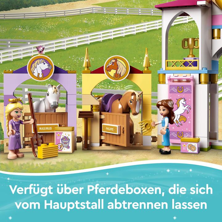 Actual product image LEGO Disney Princess 43195 Belle & Rapunzel horse stable (43195, LEGO Disney)