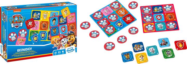 Actual product image Cartamundi "Card World Shuffle" – "Paw Patrol Bingo"! (Polish)
