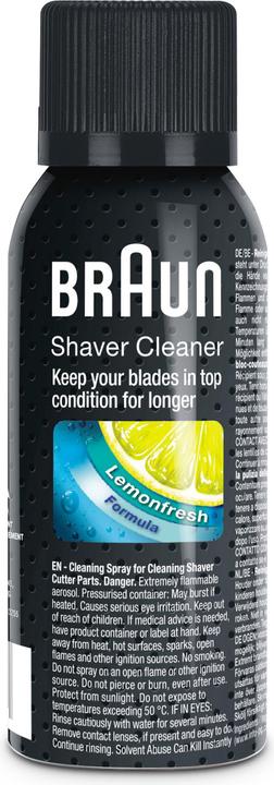 Braun Shaver Cleaner - spray detergente (1 x)