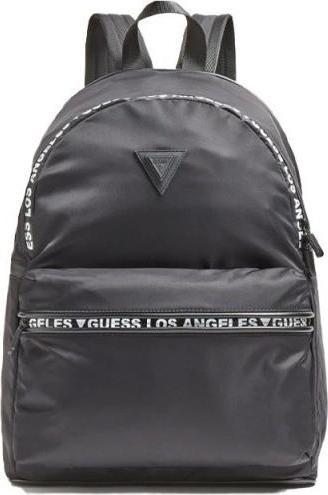 Actual product image Guess Quatro, Material, Textile Backpack, Black, For Men, 17/30.5 x 40 x 1