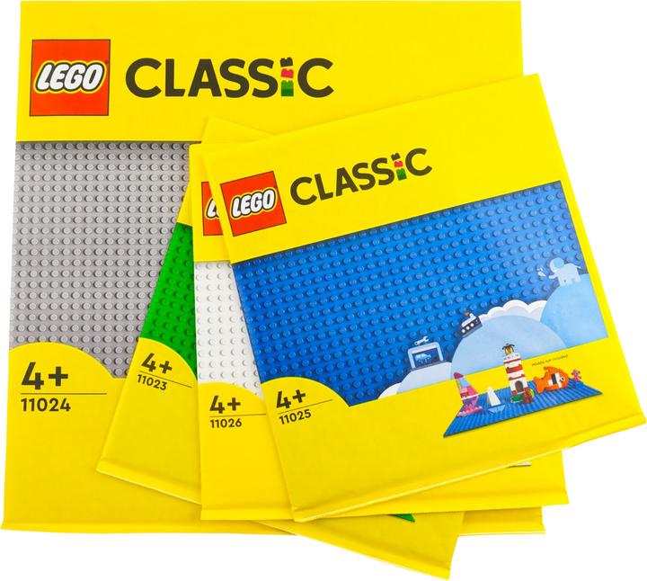 Actual product image LEGO Classic building board set 4 pieces NEW! Parts 4x (LEGO Classic)